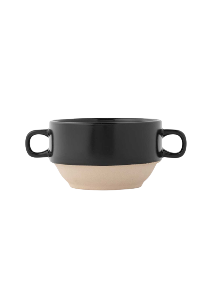 Hudson Double Handle Stoneware Soup Bowl