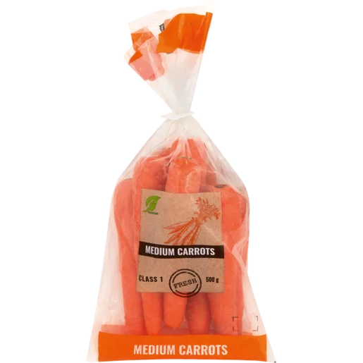 Medium Carrots Bag 500g