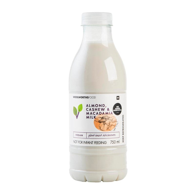 Plant Powered™ Almond, Cashew & Macadamia Milk 750ml