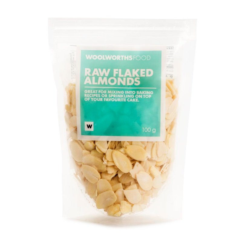Raw Flaked Almonds 100g