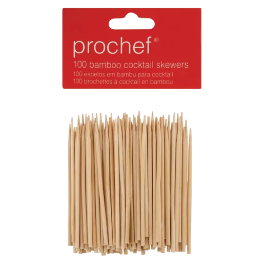 Prochef Bamboo Cocktail Skewers