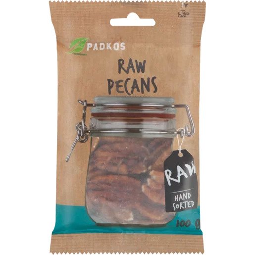 Padkos Raw Pecan Nuts 100g
