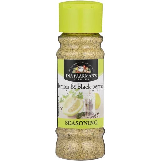Ina Paarman's Lemon & Black Pepper Seasoning 200ml