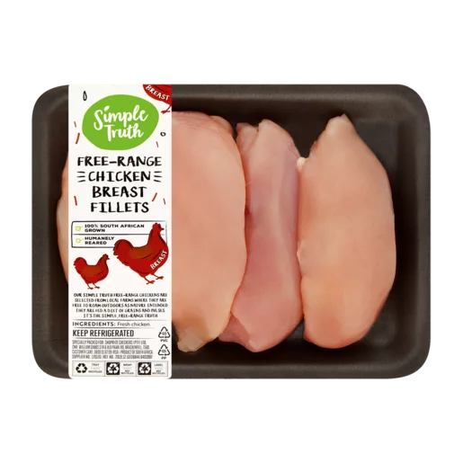 Simple Truth Free-Range Chicken Breast Fillets Per kg