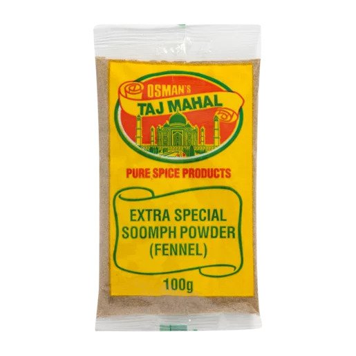 Osman's Taj Mahal Extra Special Soomph Powders (Fennel) 100g