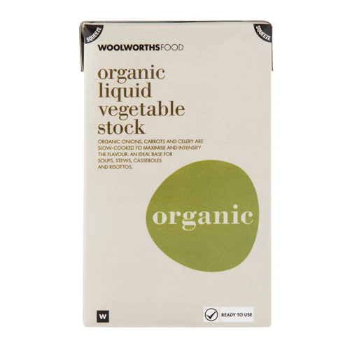 Organic Liquid Vegetable Stock 500ml