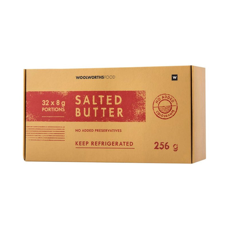 Salted Butter Portions 32 x 8g