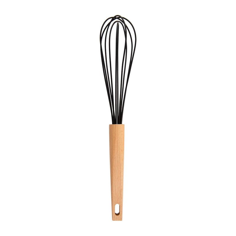 Silicone & Wood Whisk