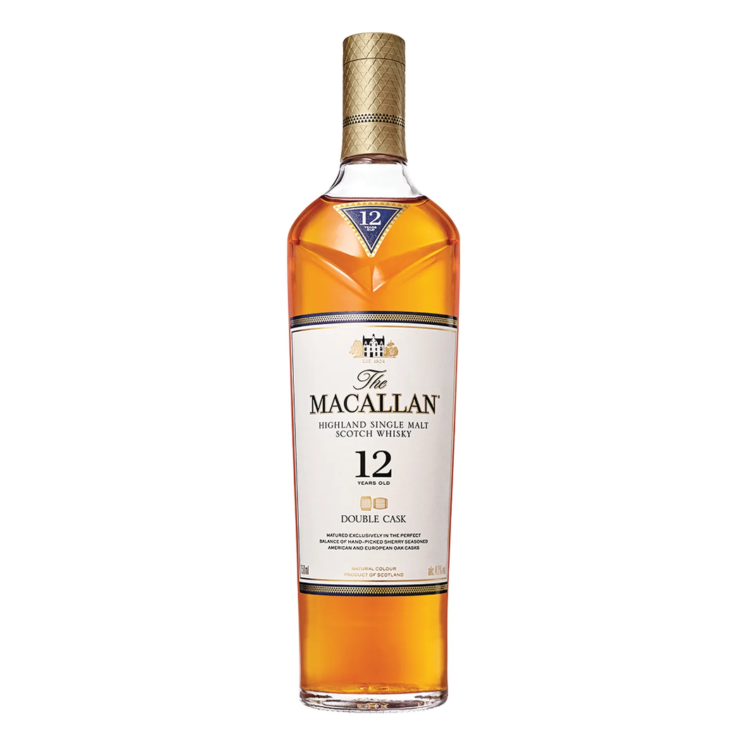 MACALLAN 12YR OLD DOUBLE CASK 750ML