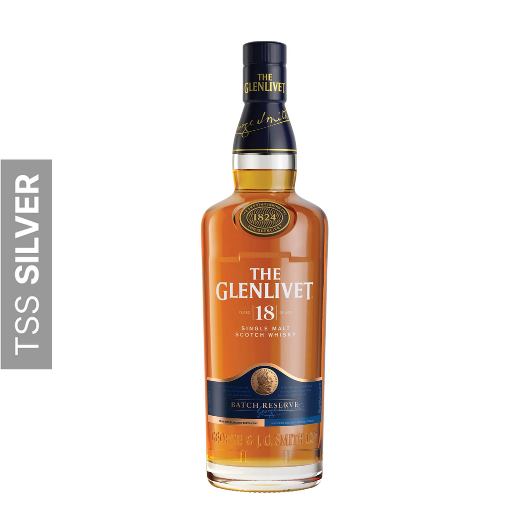 GLENLIVET 18YR SINGLE MALT SCOTCH WHISKY 750ML