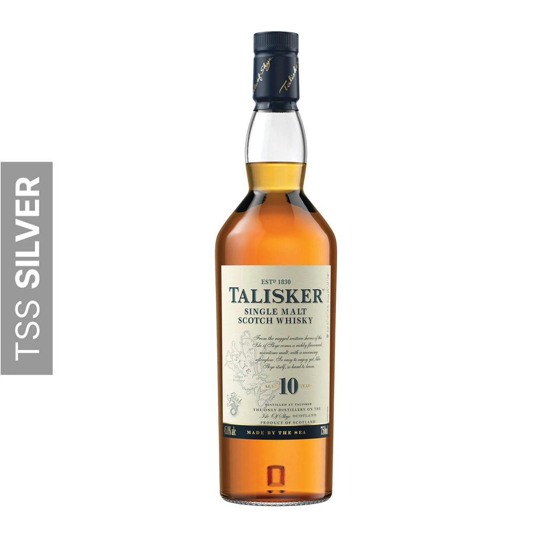 TALISKER 10 YEAR OLD SINGLE MALT WHISKY 750ML