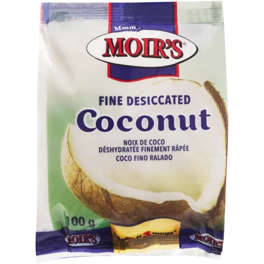 Moir's Fine Grade Desiccated Coconut 100g