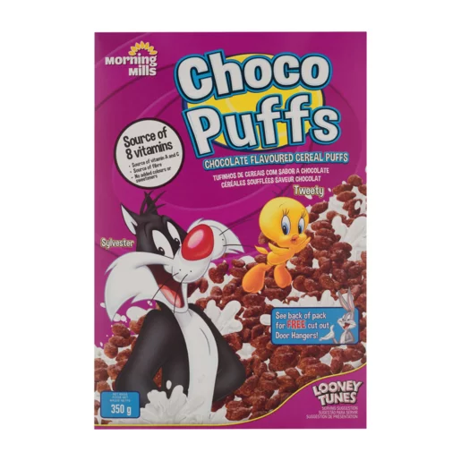 Morning Mills Choco Puffs Cereal 350g
