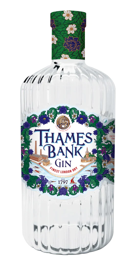 THAMES BANK LONDON DRY GIN 750ML