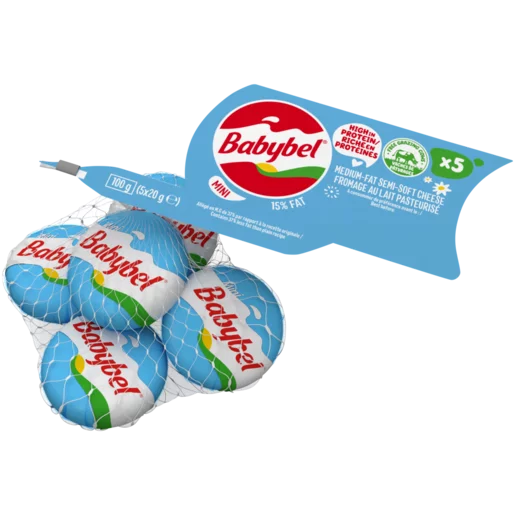 Babybel Mini Semi-Soft Cheese Pack 100g