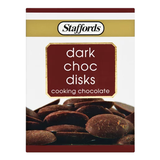 Staffords Dark Chocolate Disks 150g