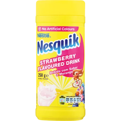 Nestlé Nesquik Strawberry Flavoured Beverage 250g