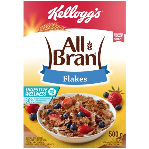 Kellogg's All-Bran Flakes Cereal 500g