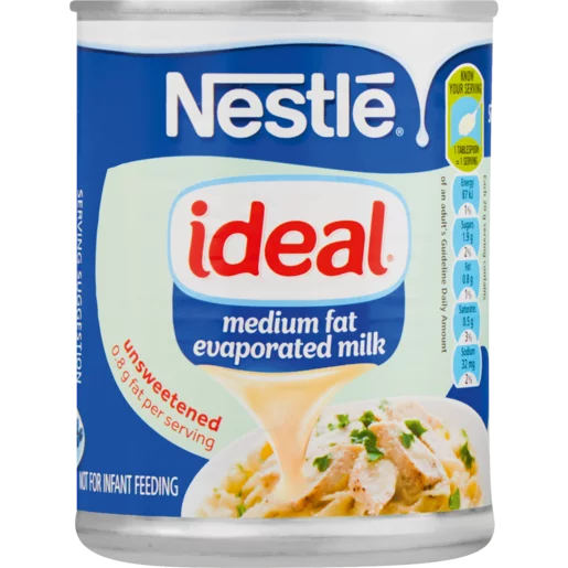 Nestlé Ideal Unsweetened Evaporated Milk 380g