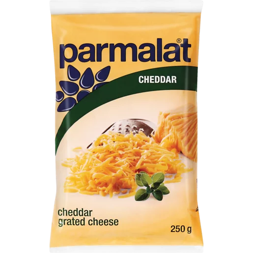 Parmalat Grated Cheddar Cheese Pack 250g