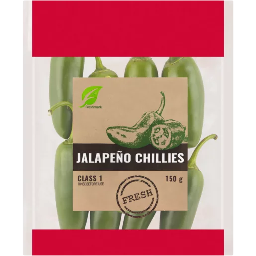 Jalapeño Chillies Pack 150g